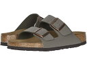 (取寄) ビルケンシュトック アリゾナ - ビルキブック (ユニセックス) Birkenstock Arizona - Birkibuc (Unisex) Stone Birkibuc