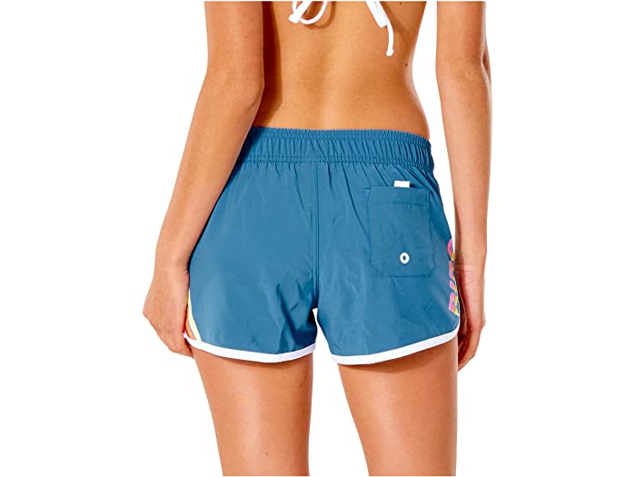 (取寄) リップ カール レディース Rip Curl women Surf Revival 3 Boardshorts Dark Teal