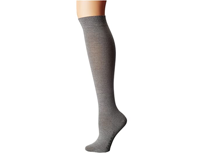 () t@P fB[X \tgm j[ nC \bNX Falke women Softmerino Knee High Socks Light Grey