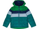 (取寄) エルエルビーン キッズ ビーンズ ダウン ジャケット カラーブロック (ビッグ キッズ) L.L.Bean kids L.L.Bean Bean's Down Jacket Color-Block (Big Kids) Warm Teal