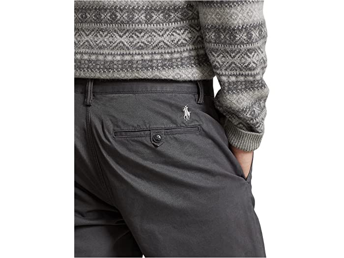 (取寄) ラルフローレン メンズ Polo Ralph Lauren men Stretch Straight Fit Chino Pants Black Mask