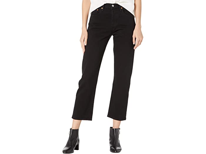 (取寄) リーバイス プレミアム レディース プレミアム 501 クロップ Levis Premium women Premium 501 Crop Black Sprout