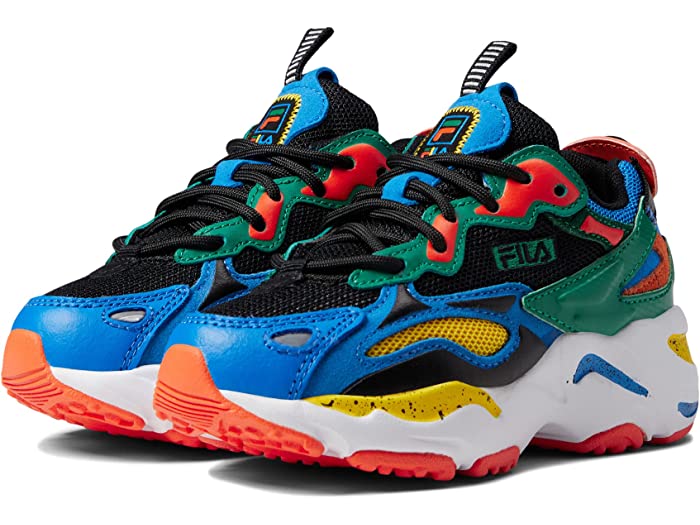 (取寄) フィラ キッズ キッズ Fila Kids kids Ray Tracer Apex (Little Kid) Black/Electric Blue/White