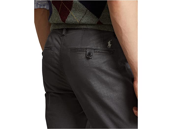 (取寄) ラルフローレン メンズ Polo Ralph Lauren men Stretch Slim Fit Chino Pants Black Mask