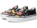 (取寄) バンズ キッズ ガールズ クラシック スリップ-オン (リトル キッド) Vans Kids girls Vans Kids Classic Slip-On (Little Kid) Radically Happy Black