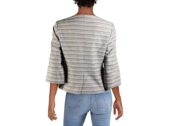 (取寄)カールラガーフェルドウィメンズショートツイードボタンアップジャケットKarlLagerfeldParisKarlLagerfeldWomensShortTweedButtonUpJacketBlack/White