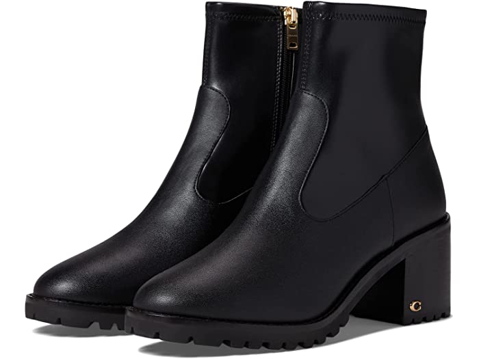 (取寄) コーチ レディース COACH women Joy Leather Bootie Black