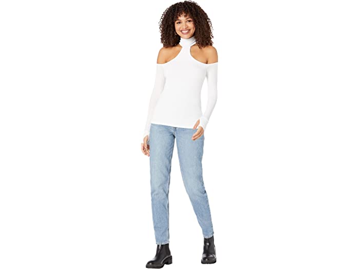 レディース (取寄) マイケルローレン レディース レヴォン モック ネック トップ Michael Lauren women Levon Mock Neck Top White:ジェットラグ店 マイケルロ