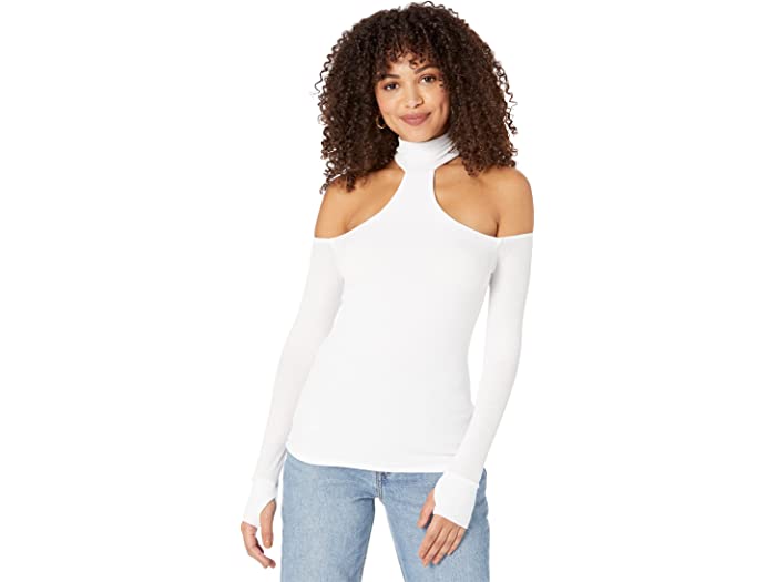 レディース (取寄) マイケルローレン レディース レヴォン モック ネック トップ Michael Lauren women Levon Mock Neck Top White:ジェットラグ店 マイケルロ
