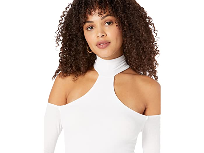 レディース (取寄) マイケルローレン レディース レヴォン モック ネック トップ Michael Lauren women Levon Mock Neck Top White:ジェットラグ店 マイケルロ
