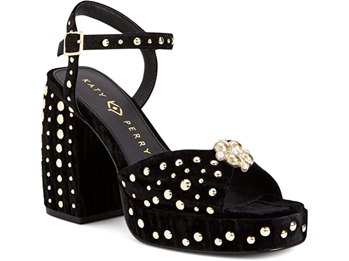 () ƥ ڥ꡼ ǥ  ɥ ʥ  Katy Perry women The Meadow Ornament Sandal Black