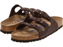 (取寄) ビルケンシュトック レディース フロリダ ソフト フットベッド - レザー Birkenstock women Florida Soft Footbed - Leather Habana Oiled Leather