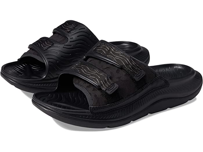 (取寄) ホカオネオネ オラ ラグゼ Hoka Ora Luxe Black/Black