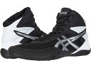 アシックス メンズ レスリングシューズ マットフレックス 6 ブラック ASICS Men 039 s Matflex 6 Black/Silver 1081A021-001 ウェイトトレーニング ボクシング 大きいサイズ 送料無料