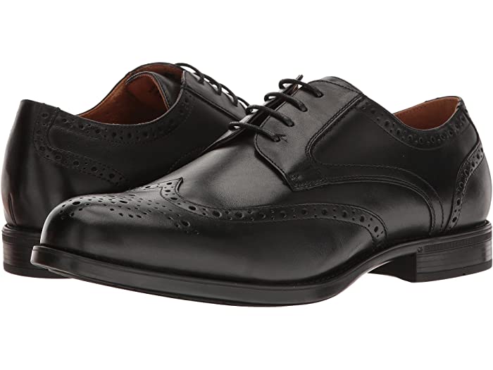 () t[VC Y ~bh^E EBO`bv IbNXtH[h Florsheim men Florsheim Midtown Wingtip Oxford Black Smooth