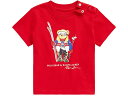 (取寄) ラルフローレン キッズ ボーイズ ポロ ベアー コットン ジャージ ティー (インファント) Polo Ralph Lauren Kids boys Polo Ralph Lauren Kids Polo Bear Cotton Jersey Tee (Infant) RL 2000 Red Ski Bear