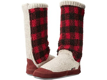 (取寄) エイコーン レディース スラウチ ブート Acorn women Slouch Boot Buffalo Check