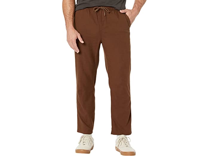 【ウェイフェ】 (取寄) リズム メンズ ウェイフェアラー パンツ Rhythm men Wayfarer Pants Chocolate：ジェットラグ店 はサイズ