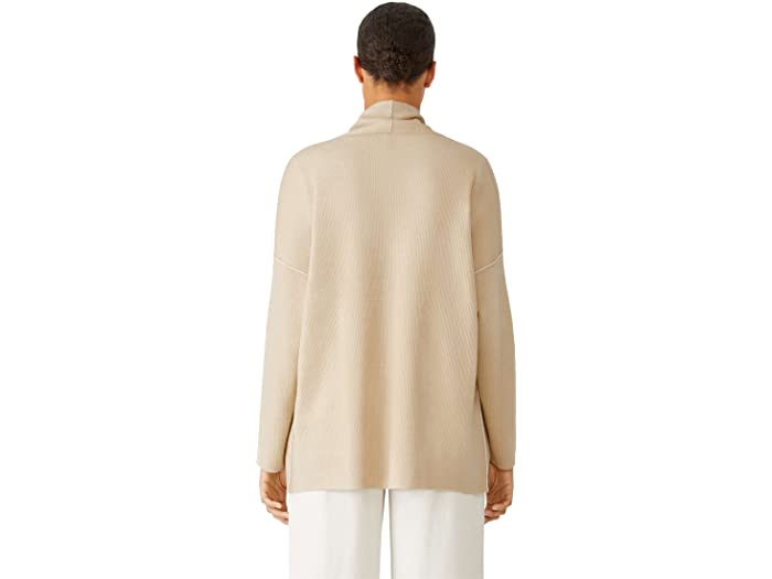 (取寄)アイリーンフィッシャーボクシーカーディガンインペルビアンオーガニックコットンテンセルEileenFisherBoxyCardiganinPeruvianOrganicCottonTencelSand