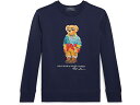 (取寄) ラルフローレン キッズ ボーイズ ポロ ベアー フリース スウェットシャツ (ビッグ キッズ) Polo Ralph Lauren Kids boys Polo Ralph Lauren Kids Polo Bear Fleece Sweatshirt (Big Kids) Cruise Navy Voyager Bear