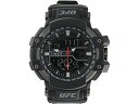 (取寄) タイメックス メンズ 53 ウム UFC タクティック デジタル ダイアル ブラック レジン ストラップ ウォッチ Timex men Timex 53 mm UFC Tactic Digital Dial Black Resin Strap Watch Black/Digital/Black その1