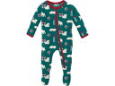 (取寄) キッキー パンツ キッズ ガールズ プリント フッティー ウィズ ジッパー (インファント) Kickee Pants Kids girls Kickee Pants Kids Print Footie with Zipper (Infant) Cedar Puppies & Presents