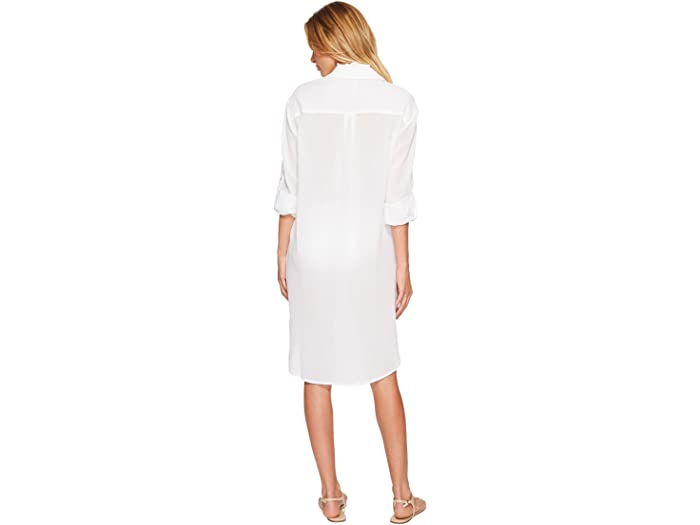 (取寄) シーフォリー レディース クリンクル ツイル ビーチ シャツ Seafolly women Crinkle Twill Beach Shirt White