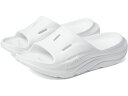 (取寄) ホカオネオネ オラ リカバリー スライド 3 Hoka Ora Recovery Slide 3 White/White(4)