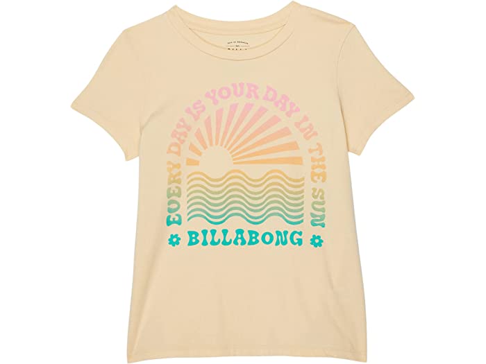 (取寄) ビラボン キッズ ガールズ ユア デイ イン ザ サン ティー (リトル キッズ/ビッグ キッズ) Billabong Kids girls Billabong Kids Your Day in The Sun Tee (Little Kids/Big Kids) Washed Nectar