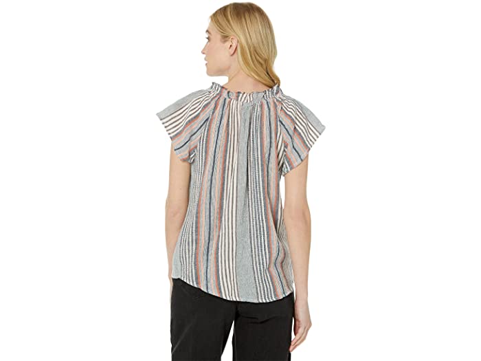 (取寄) ディラン バイ トゥルー グリット レディース ラエ ダウン アース ストライプ ブラウザ Dylan by True Grit women Rae Down to Earth Stripe Blouse Multi