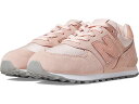 (取寄) ニューバランス キッズ スニーカー ジュニア 子供 靴 ガールズ GC574v1 New Balance Kids GC574v1 (Little Kid/Big Kid) Pink Haze/White