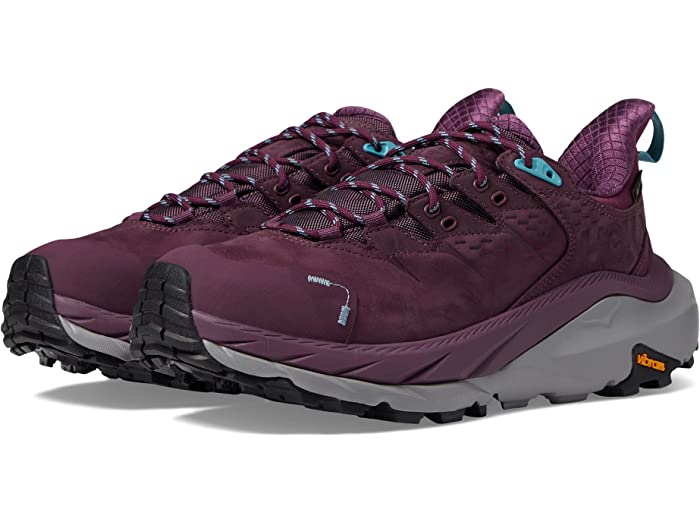 取寄 ホカオネオネ レディース カハ 2 ロウ ゴア-テックス Hoka women Hoka Kaha 2 Low GORE-TEX Grape Wine/Coastal Shade