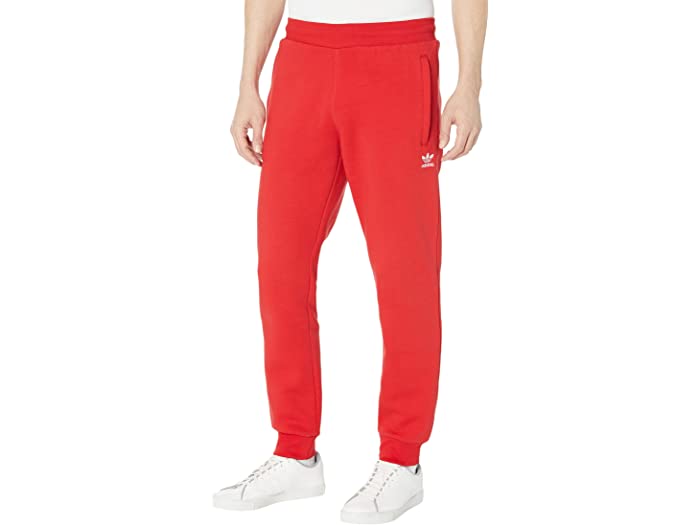 (取寄) アディダス オリジナルス メンズ トレフォイル エッセンシャル パンツ adidas Originals men adidas Originals Trefoil Essentials Pants Better Scarlet