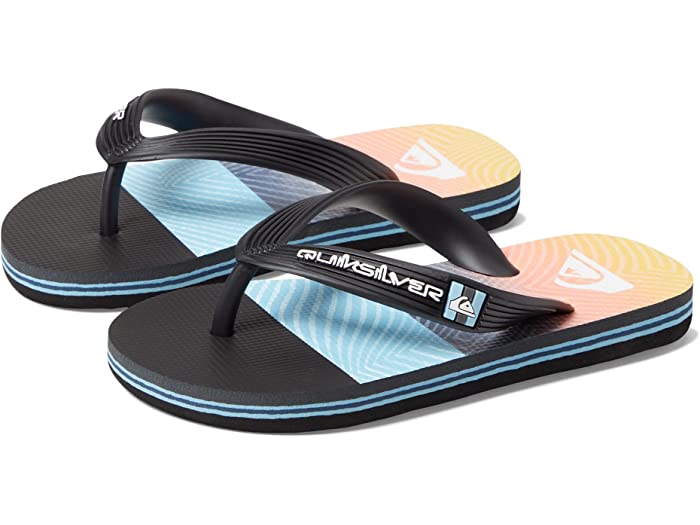 () NCbN Vo[ LbY {[CY JC pl (gh[/g Lbh/rbO Lbh) Quiksilver Kids boys Quiksilver Kids Molokai Panel (Toddler/Little Kid/Big Kid) Black/Orange/Grey