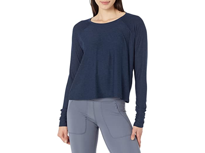 () rhK fB[X tFU[EFCg fCh[}[ vI[o[ Beyond Yoga women Beyond Yoga Featherweight Daydreamer Pullover Nocturnal Navy