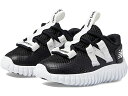 (取寄) ニューバランス キッズ スニーカー ジュニア 子供 靴 プレイグラブ V2 バンジー New Balance Kids boys Playgruv v2 Bungee (Infant/Toddler) Black/White