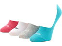 (取寄) ヒュー レディース スニーカー ライナー 4-ペア バリュー パック HUE women HUE Sneaker Liner 4-Pair Value Pack Blue Curacao Pack