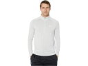 () A_[A[}[ Y Ua ebN 1/2 Wbv Under Armour men UA Tech 1/2 Zip Halo Gray/White