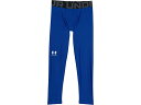 (取寄) アンダーアーマー キッズ ボーイズ ヒートギア アーマー レギンス (ビッグ キッズ) Under Armour Kids boys HeatGear Armour Leggings (Big Kids) Royal/White