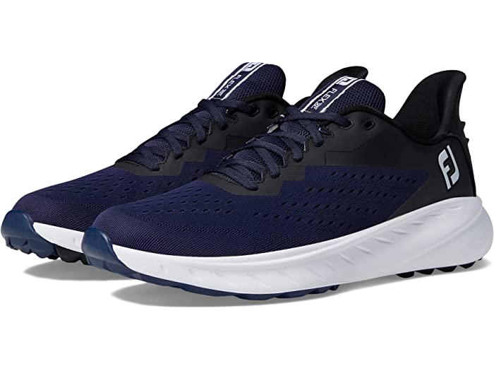 (取寄) フットジョイ ゴルフシューズ メンズ フレックス Xp 大きいサイズ FJ FootJoy men Flex XP Navy/Blue