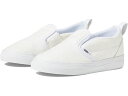 (取寄) バンズ スニーカー キッズ ガールズ スリッポン V 大きいサイズ Vans Kids girls Slip-On V Glitter White