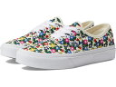 (取寄) バンズ スニーカー キッズ ガールズ オーセンティック 大きいサイズ Vans Kids girls Authentic Floral White