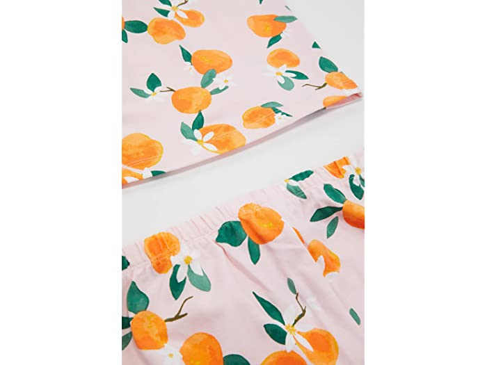 (取寄) ベッドヘッドパジャマ キッズ キッズ ショート スリーブ スナグ フィット Pj セット (トドラー/リトル キッズ/ビッグ キッズ) BedHead Pajamas Kids kids Short Sleeve Snug Fit PJ Set (Toddler/Little Kids/Big Kids) Orange Blossom