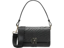 (取寄) コールハーン レディース ミニ ショルダー バッグ Cole Haan women Cole Haan Mini Shoulder Bag Black/Woven