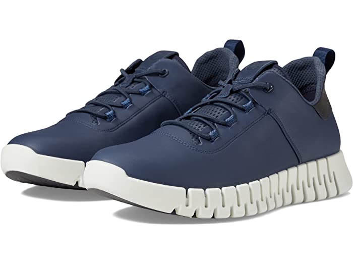 (取寄) エコー メンズ グルーブ スニーカー ECCO men Gruuv Sneaker Marine/Marine