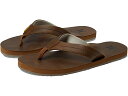 (取寄) ハーレー メンズ ワン アンド オンリー レザー サンダル Hurley men Hurley One & Only Leather Sandals Brown