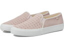 () PbY fB[X _u fbJ[ p[t XG[h Keds women Keds Double Decker Perf Suede Light Pink