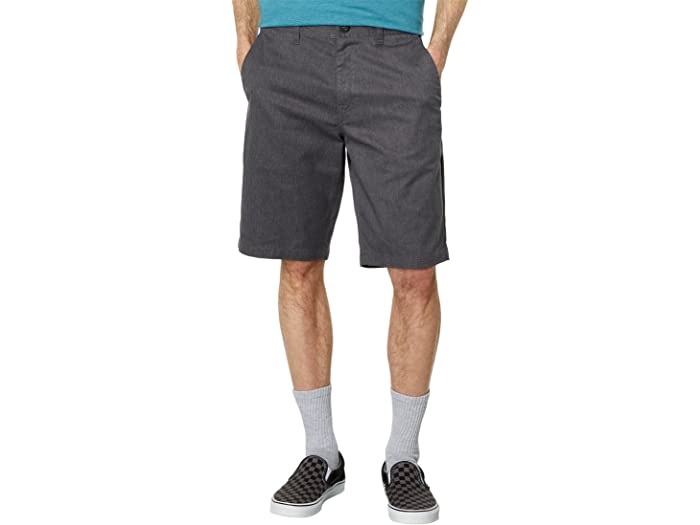 (取寄) ボルコム メンズ フリッキン モダン ストレッチ 21 チノ ショーツ Volcom men Volcom Frickin Modern Stretch 21" Chino Shorts Charcoal Heather 3