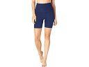 (取寄) ビヨンドヨガ レディース スペースダイ ハイ ウェスト バイカー ショーツ Beyond Yoga women Spacedye High Waisted Biker Shorts Nocturnal Navy