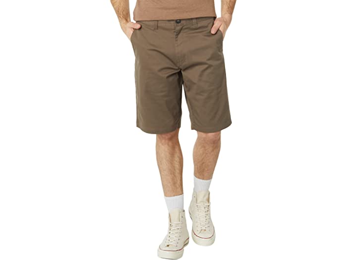 (取寄) ボルコム メンズ フリッキン モダン ストレッチ 21 チノ ショーツ Volcom men Volcom Frickin Modern Stretch 21" Chino Shorts Mushroom 3